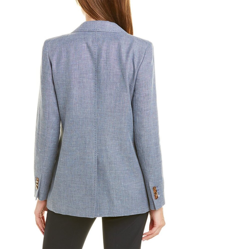 Lafayette 148 New York Hurley Linen & Wool-Blend Blazer_2